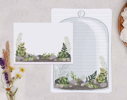 The Terrarium Writing Set