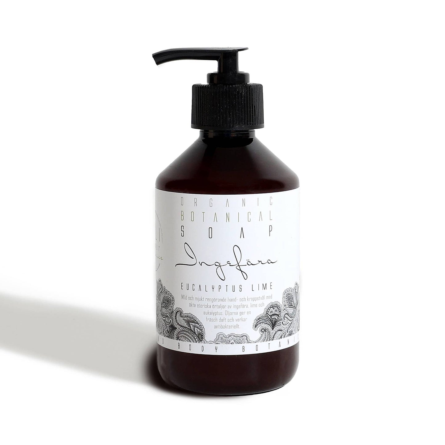 Organic Ginger, Eucalyptus & Lime Liquid Soap