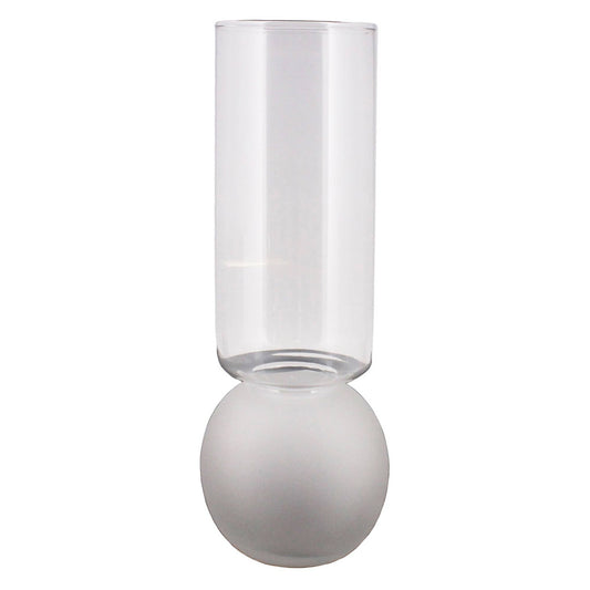 Bulb Vase Tall - Clear