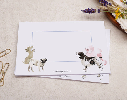 Puppy Meadow Writing Set