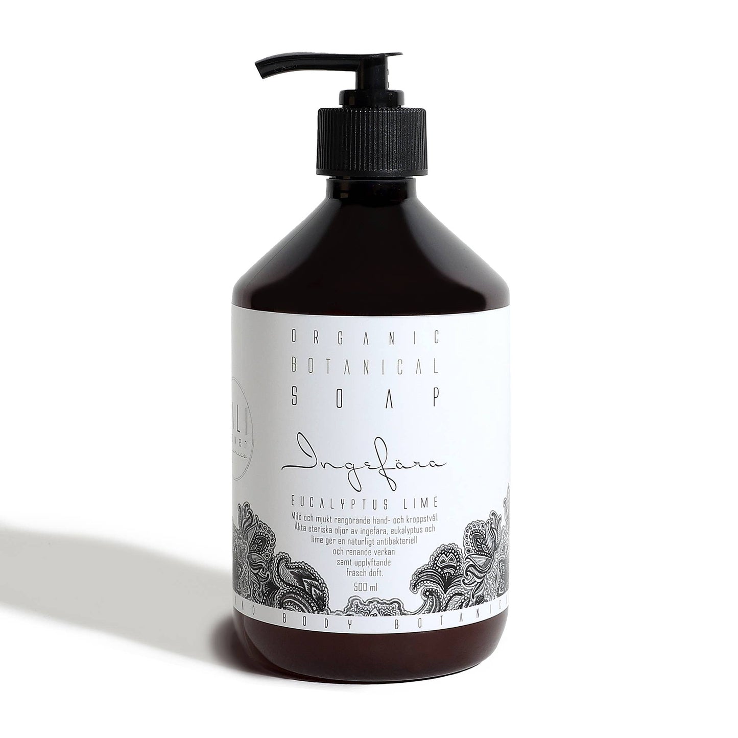 Organic Ginger, Eucalyptus & Lime Liquid Soap