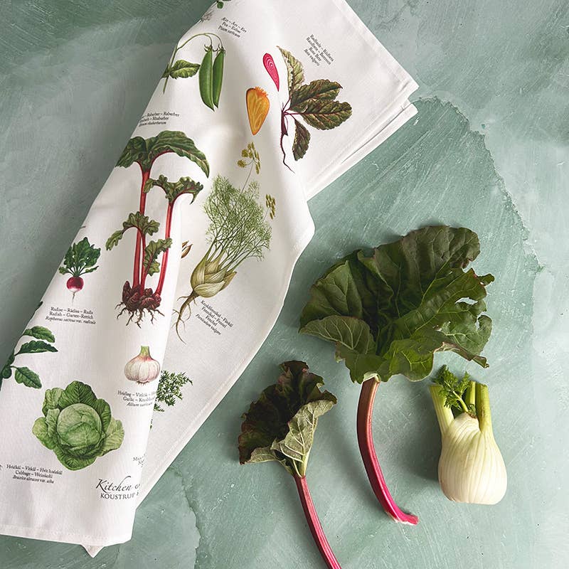 Kitchen Garden Tea Towel