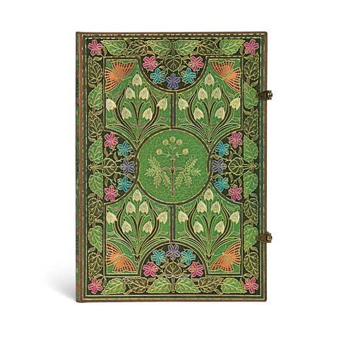 Poetry in Bloom Grande Unlined Hardcover Journal
