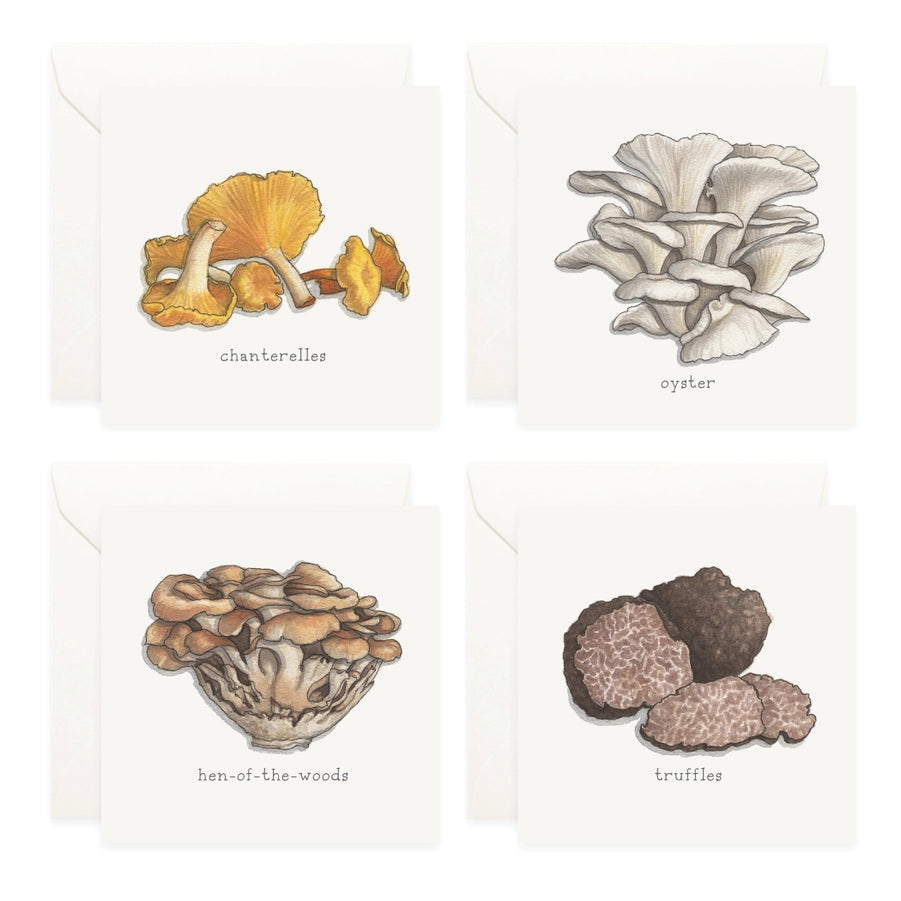 Mini Card Set Mushrooms