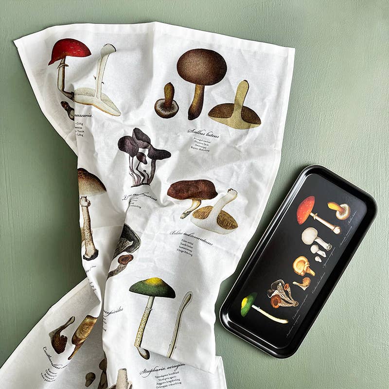 Organic Mushroom Tea Towel