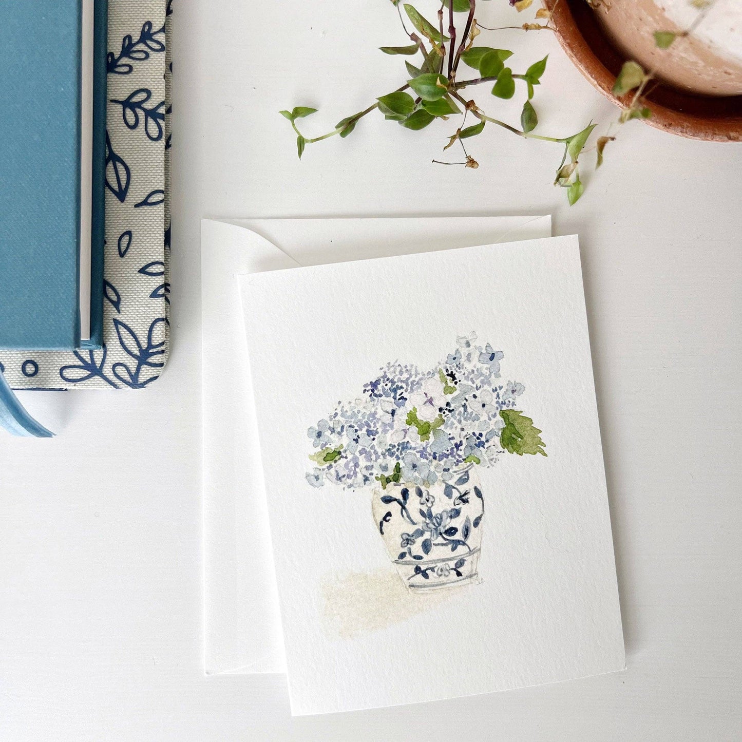 Hydrangea Bouquet Notecard