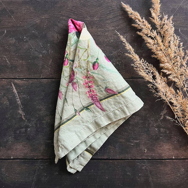 Blossom Garden linen napkins - Set of 4