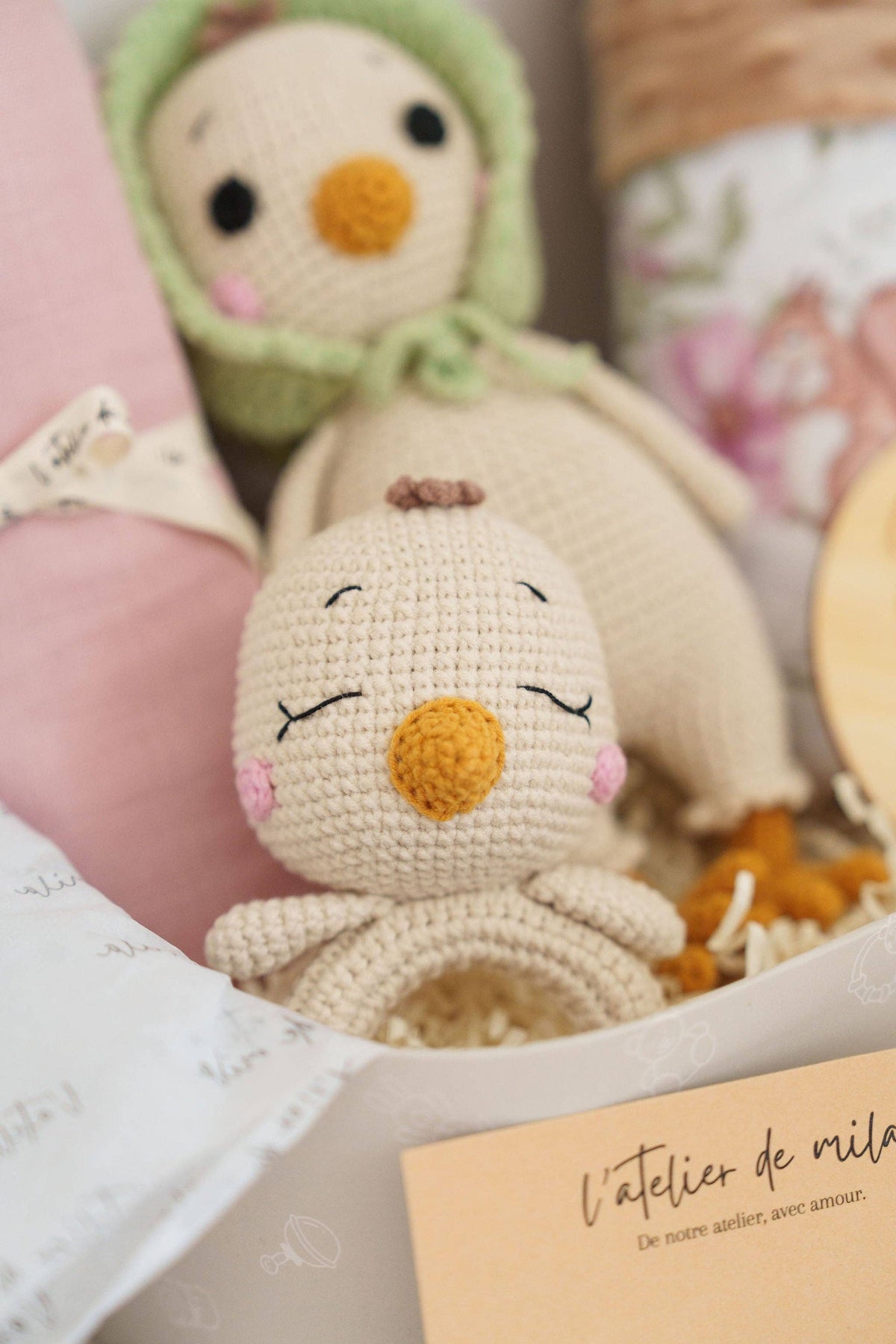 Pistache the Chick Gift Set