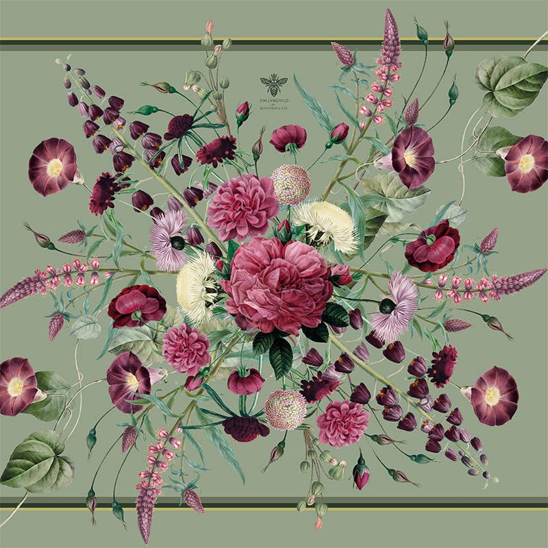 Blossom Garden linen napkins - Set of 4