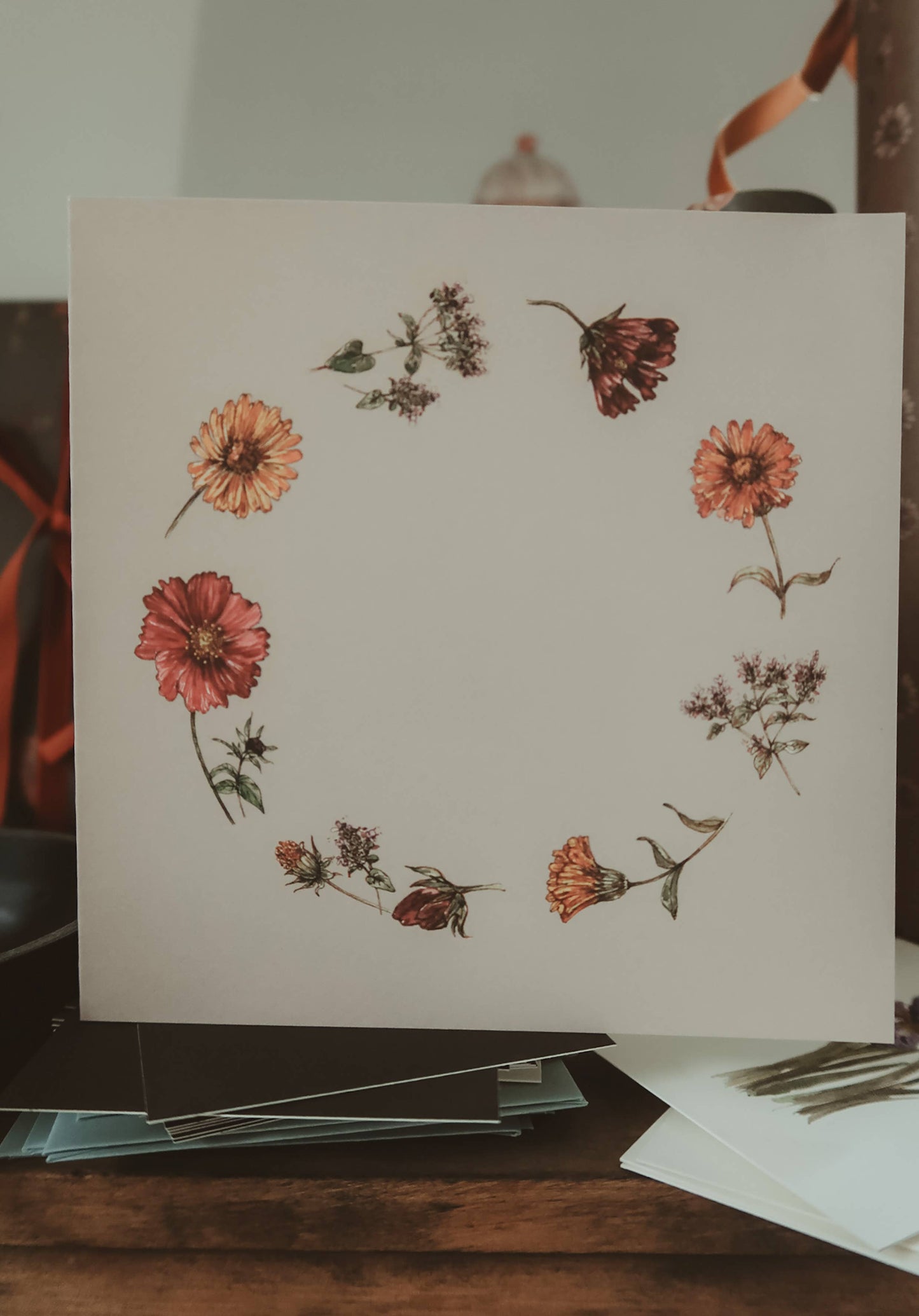 Summer flowers Greeting Card