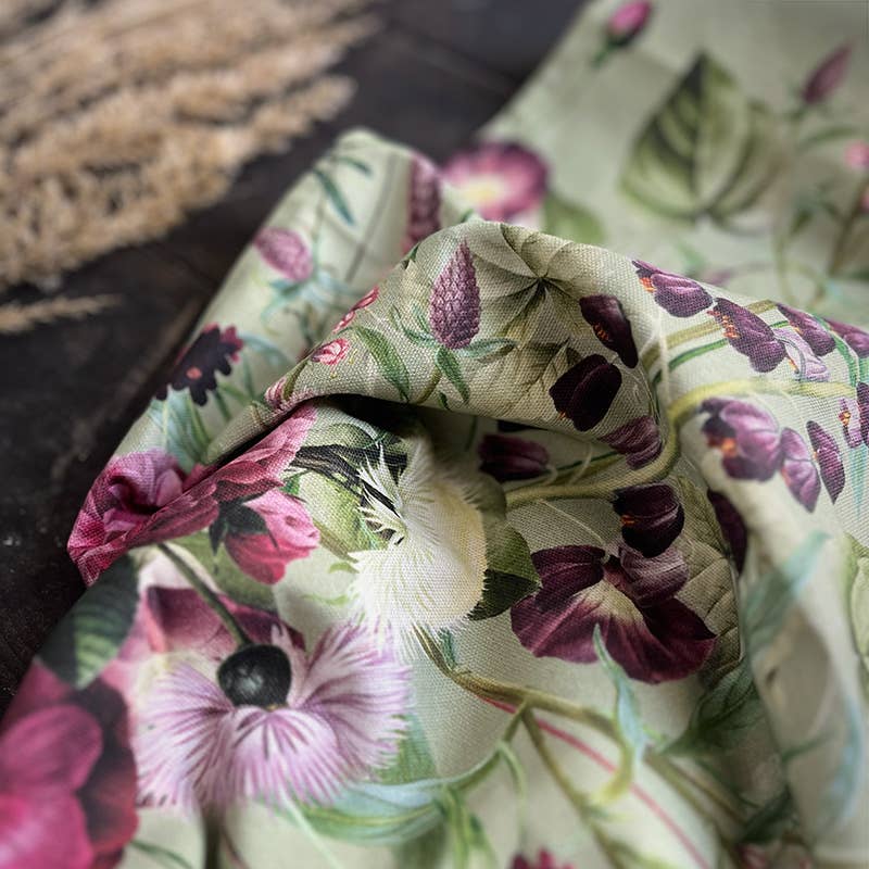 Blossom Garden Organic Cotton Tea Towel