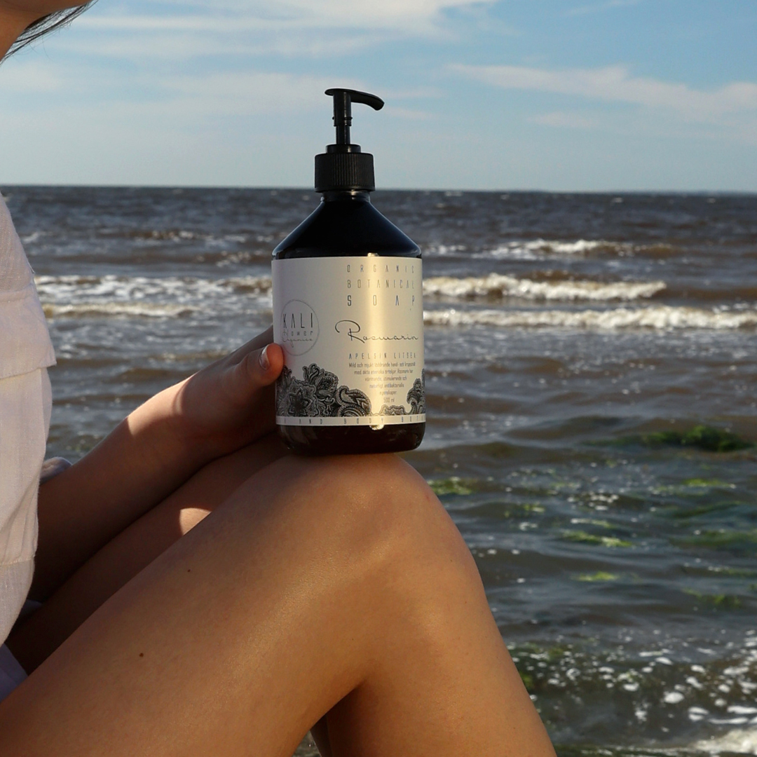 Organic Rosemary, Orange & Litsea Cubeba Liquid Soap