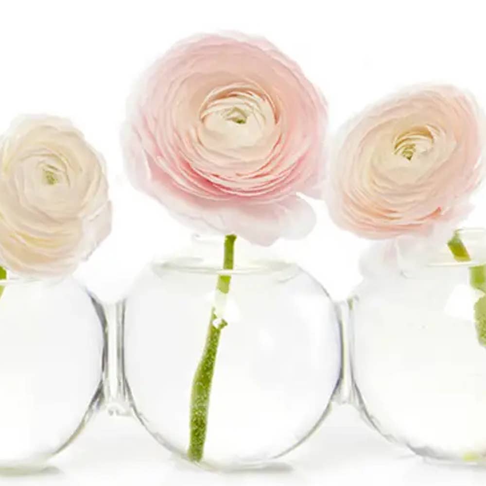 Perles de Verre Vase Large (DOES NOT INCLUDE FLORALS)
