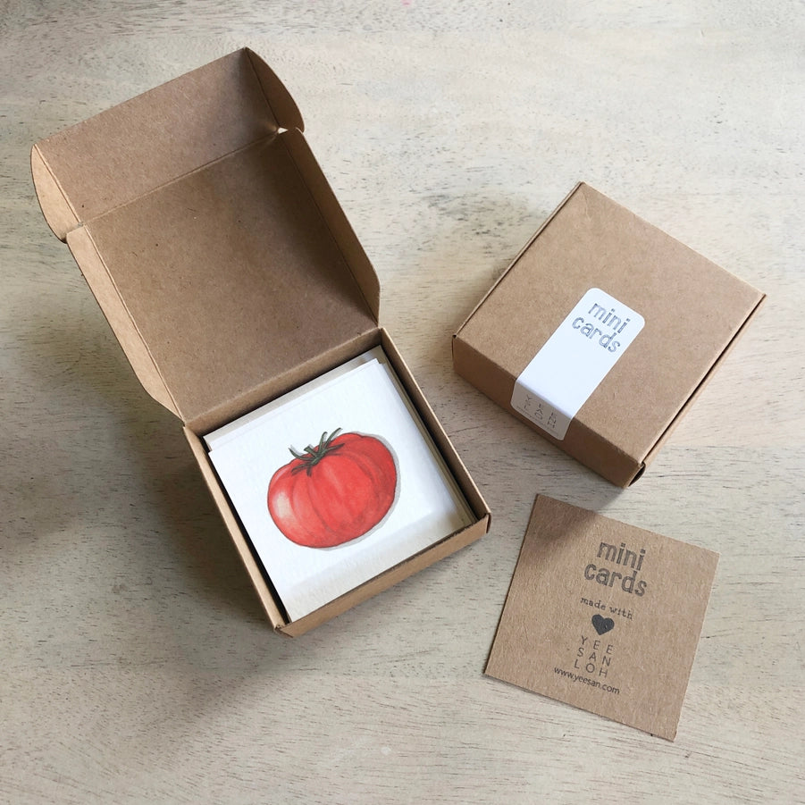 Mini Card Set Tomatoes