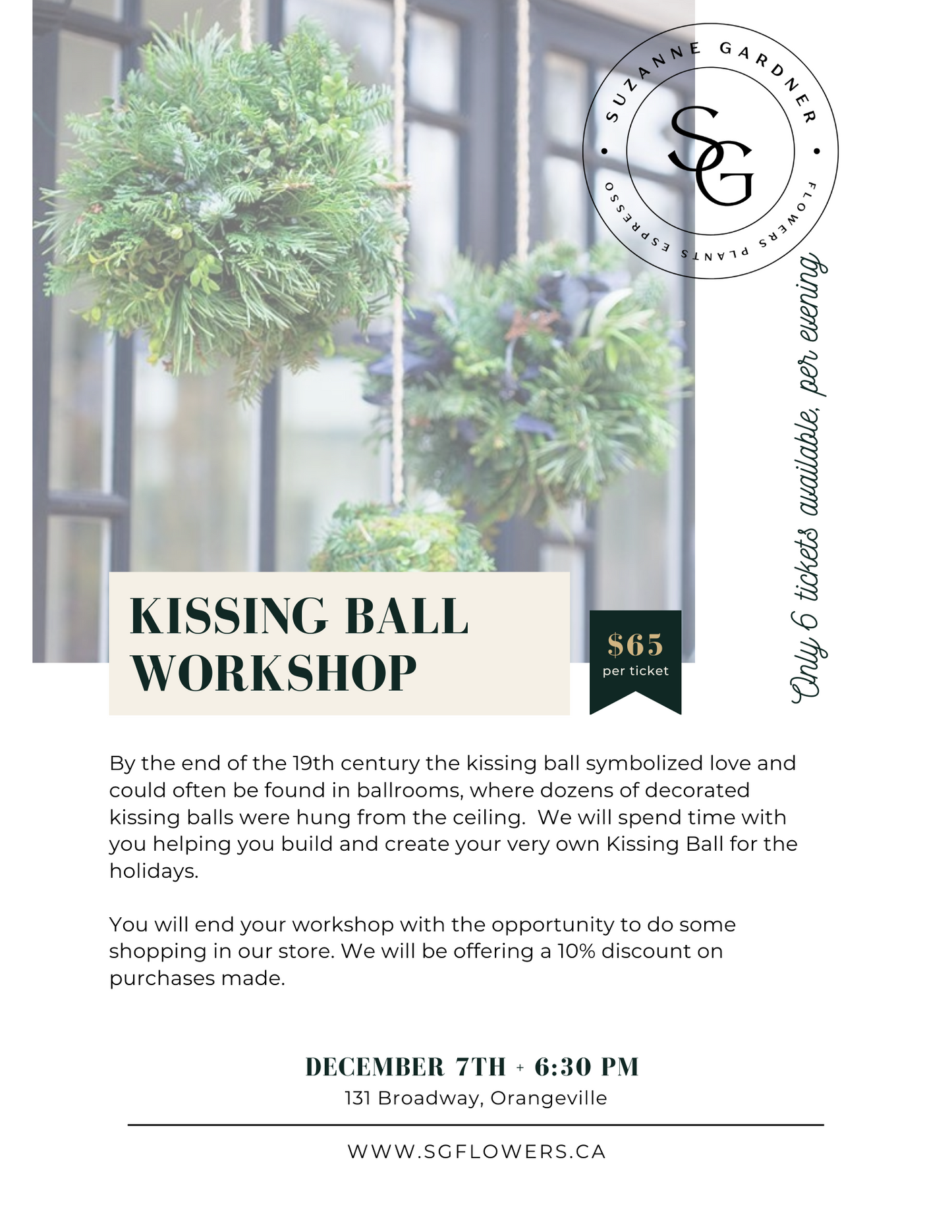 Kissing Ball Workshop