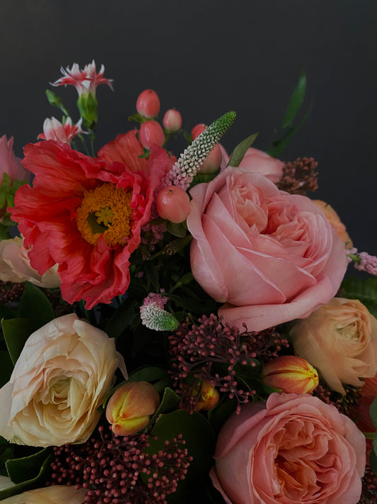 Coral + Pink Sympathy