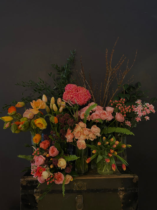 Coral + Pink Sympathy